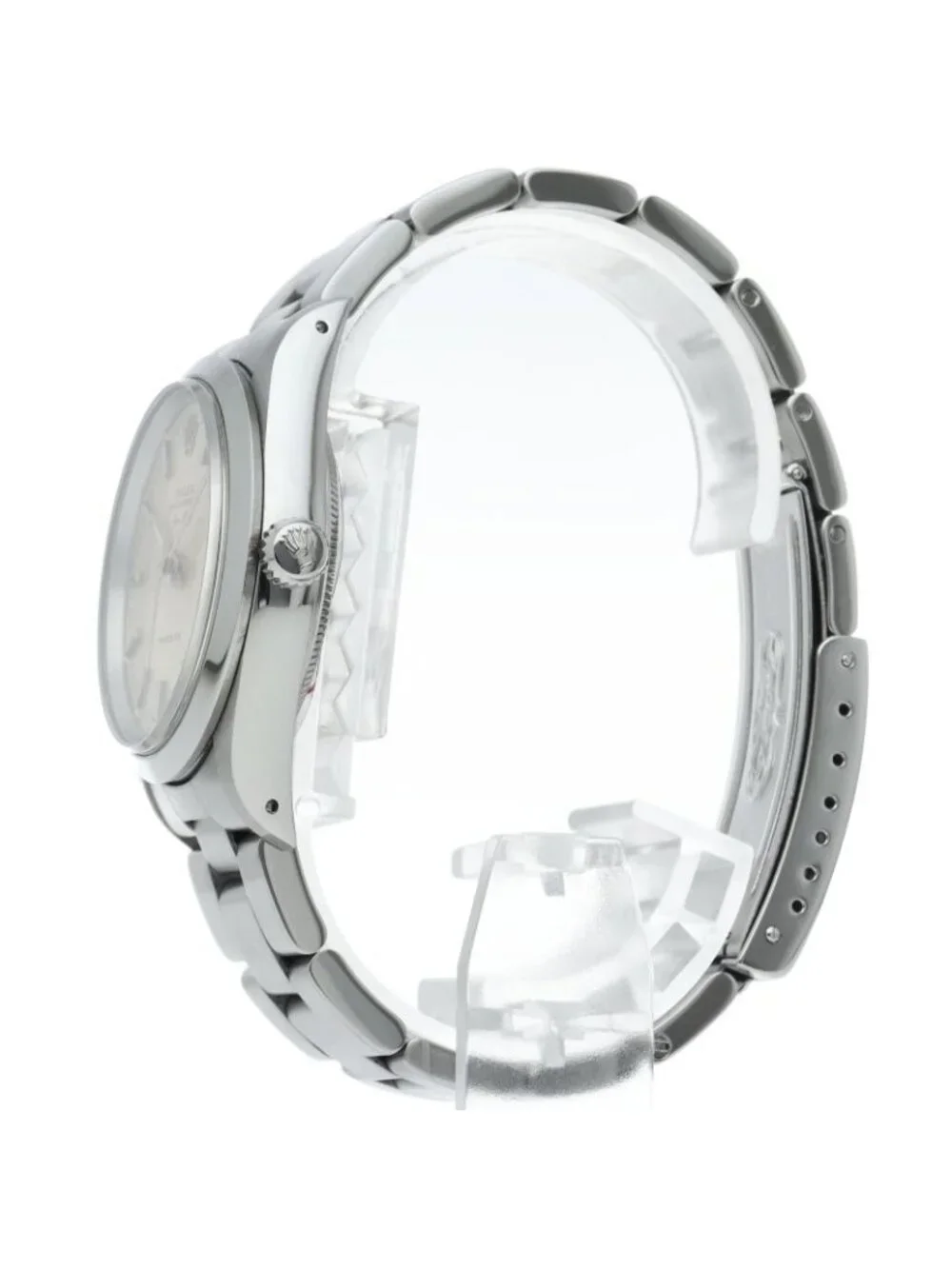 Rolex Air King SS Watch Silver